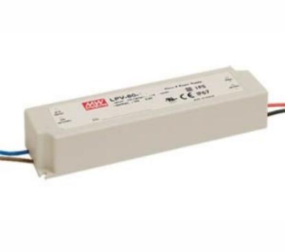 Prekės „Maitinimo šaltinis LED 12V/5A LPV-60-12 Mean Well“ paveikslėlis