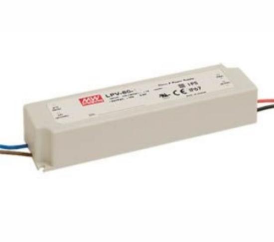 Prekės „Maitinimo šaltinis LED 12V/5A LPV-60-12 Mean Well“ paveikslėlis