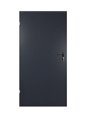 Prekės „Plieninės techninės durys URAN 790x2090 dešininės, antracito spalva (RAL7016)“ paveikslėlis