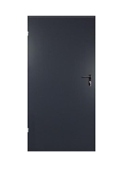 Prekės „Plieninės techninės durys URAN 790x2090 dešininės, antracito spalva (RAL7016)“ paveikslėlis