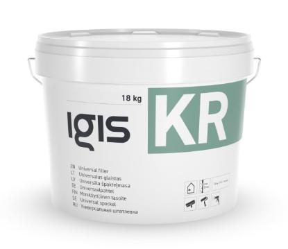 Prekės „Glaistas statybinis vidaus darbams IGIS KR 18 kg“ paveikslėlis