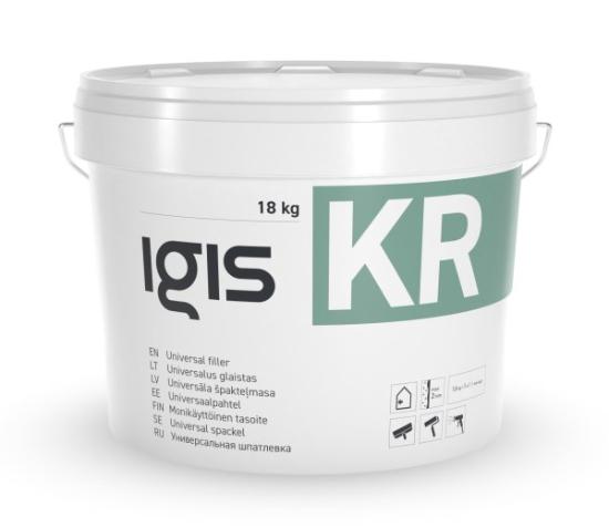 Prekės „Glaistas statybinis vidaus darbams IGIS KR 18 kg“ paveikslėlis