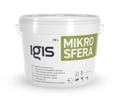Prekės „Glaistas statybinis vidaus darbams IGIS Mikrosfera 10 l“ paveikslėlis