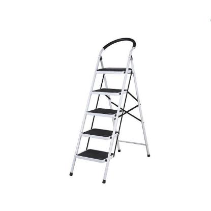 Prekės „Kopėčios plieninės buitinės 5 pakopų 118 cm SF0505A“ paveikslėlis