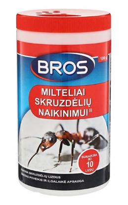 Prekės „Milteliai skruzdėlių naikinimui 100 g Bros“ paveikslėlis