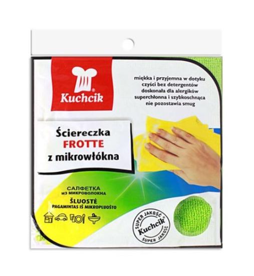 Prekės „Mikropluošto šluostė 30x30cm Frotte Kuchcik“ paveikslėlis