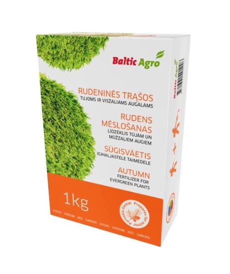 Prekės „Rudeninės trąšos tujoms ir visžaliams augalams, 1 kg“ paveikslėlis