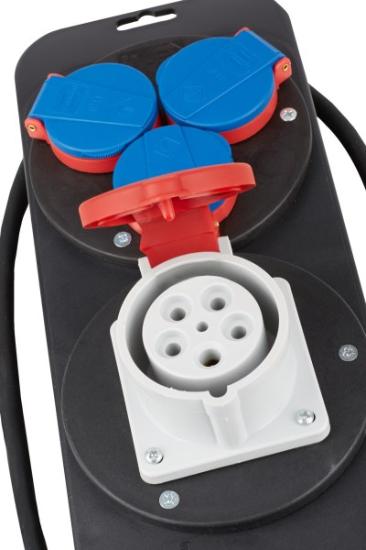 Prekės „Ilgintuvas blokas 4 lizdų 2 m 1 x 400 V + 3 x 230 V Brennenstuhl“ paveikslėlis