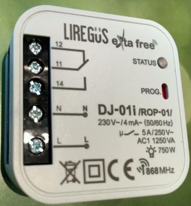 Prekės „Apšvietimo valdymo bevielis komplektas Epsilon RJ-314 E/B Liregus“ paveikslėlis