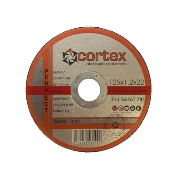 Prekės „Diskas pjovimui metalo 125x1,2x22,2 mm Inox Perfect Cortex“ paveikslėlis