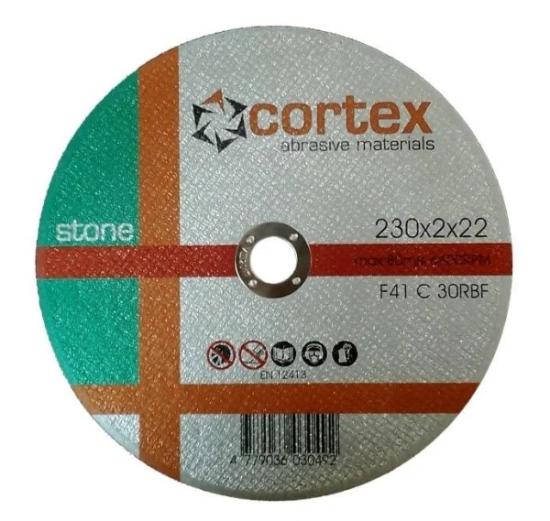 Prekės „Diskas pjovimui betono 230 x 2 x 22,2 mm Cortex“ paveikslėlis