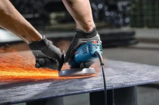 Prekės „Šlifuoklis kampinis 125 mm 900W Bosch GWS 9-125 S“ paveikslėlis