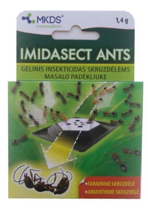 Prekės „Maslas skruzdėms naikinti - padėkliukai 1,4 g Ants“ paveikslėlis