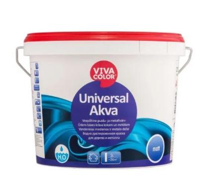 Prekės „Dažai UNIVERSAL AKVA MATT A 2,7L“ paveikslėlis