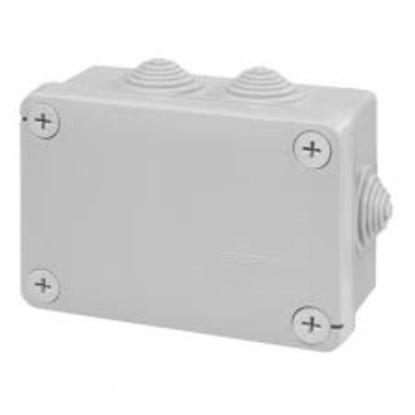 Prekės „Dėžutė paskirstymo paviršinė 150 x 110 x 70 mm IP55 689.006 SCABOX Scame“ paveikslėlis