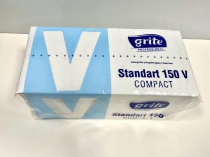 Prekės „Popieriniai rankšluosčiai Standart 150V COMPACT Grite“ paveikslėlis