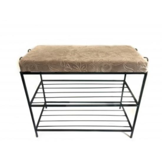 Prekės „Pufas - lentyna batams 10-969-1J 51 x 60 x 30 cm“ paveikslėlis