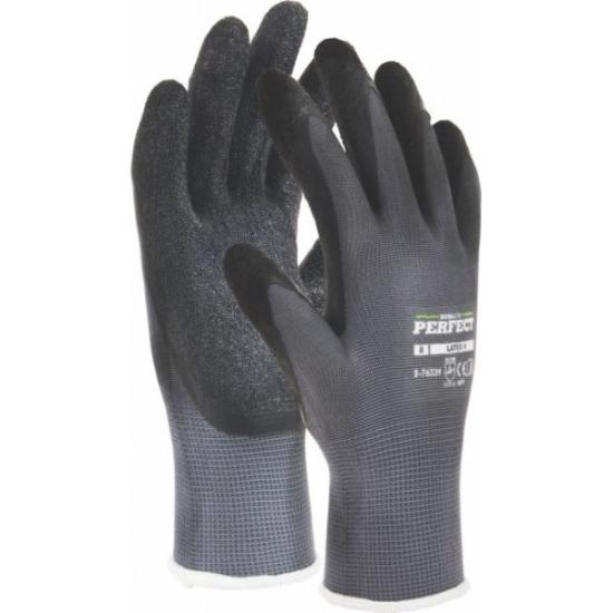 Prekės „Pirštinės darbo poliesterinės Latex H 11 dydis Stalco“ paveikslėlis