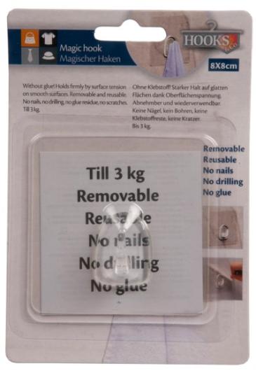 Prekės „Klijuojamas kabliukas 8x8cm Hooks&Co“ paveikslėlis
