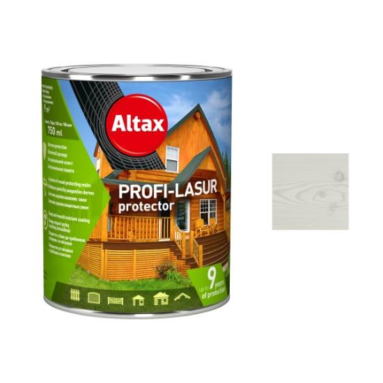 Prekės „Impregnantas ALTAX Profi-Lasur 0,75 l baltas“ paveikslėlis