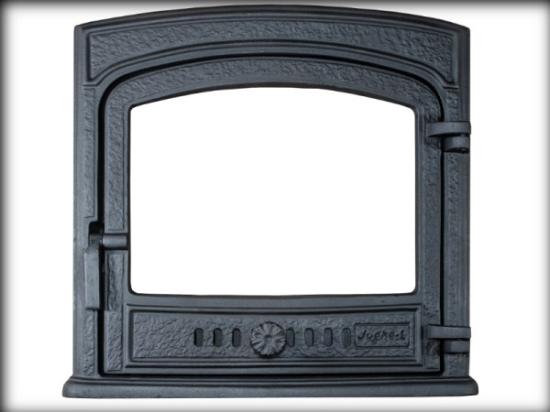 Prekės „Durelės židinio ketaus 500 x 510 mm Z-15“ paveikslėlis