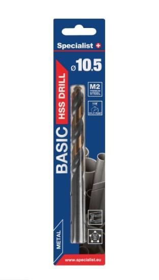 Prekės „Grąžtas metalui 10,5mm Specialist+“ paveikslėlis