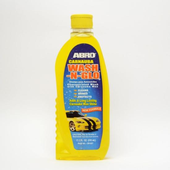 Prekės „Šampūnas automobilio priežiūrai su vašku koncentruotas 510 ml ABRO“ paveikslėlis