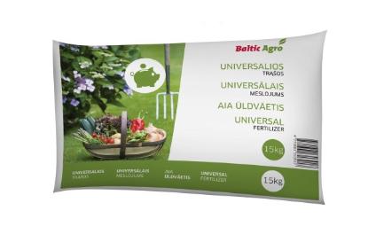 Prekės „Universalios trąšos, 15 kg“ paveikslėlis