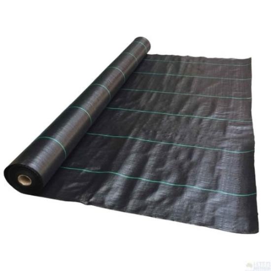 Prekės „Agrotekstilė juoda 1,6 x 100 m 94 g/m²“ paveikslėlis