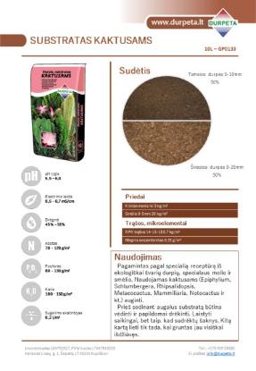 Prekės „Substratas kaktusams 10l GP0133“ paveikslėlis