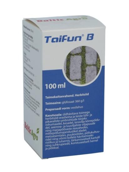 Prekės „Herbicidas Taifun - piktžolėms naikinti 100 ml“ paveikslėlis