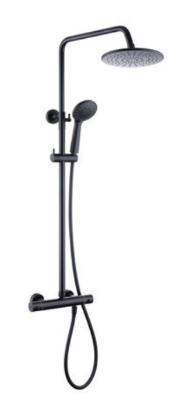 Prekės „Dušo stovas su termostatu Vento Uni 4011 Black“ paveikslėlis