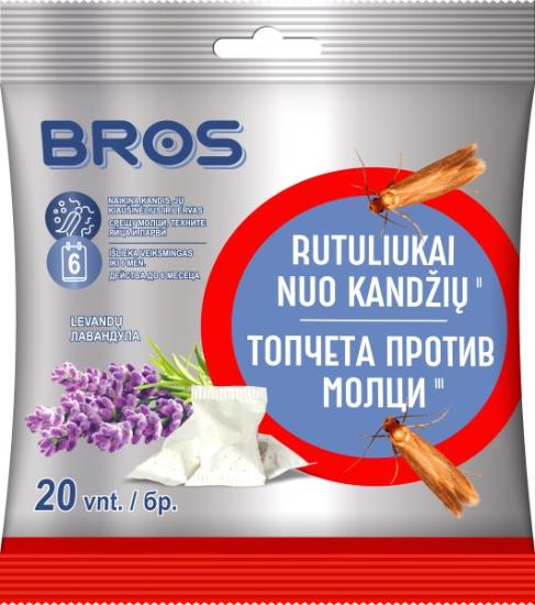 Prekės „Rutuliukai nuo kandžių BROS“ paveikslėlis