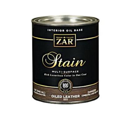 Prekės „Beicas medienai ZAR 503 pt Oiled Leather  946 ml“ paveikslėlis