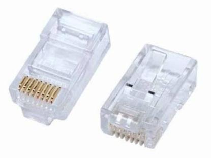 Prekės „Kištukas be laido RJ45 8P8C CAT 6e kabeliui“ paveikslėlis