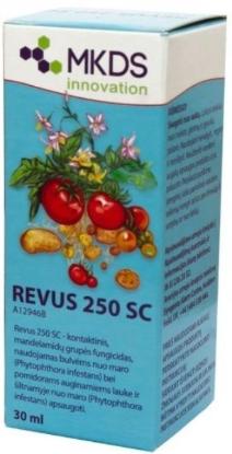 Prekės „Fungicidas bulvių ir pomidorų apsaugai nuo maro Revus 30 ml“ paveikslėlis