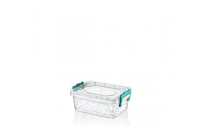 Prekės „Dėžutė maistinė plastikinė skaidri 0,3 l 5,5 x 13,5 x 8,5 cm Hobby life“ paveikslėlis