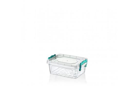 Prekės „Dėžutė maistinė plastikinė skaidri 0,3 l 5,5 x 13,5 x 8,5 cm Hobby life“ paveikslėlis