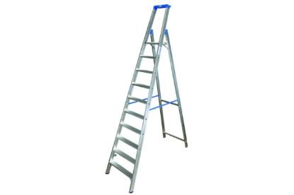 Prekės „Kopėčios aliuminės 10 pakopų 2,35x3,21x4,35m Stabilo Krause“ paveikslėlis
