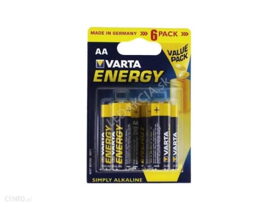 Prekės „Elementai VARTA Energy 4106/6 6 vnt“ paveikslėlis