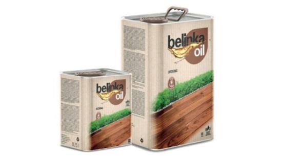 Prekės „Alyva medienai Belinka Oil Decking NR202 0,75 l riešutas“ paveikslėlis