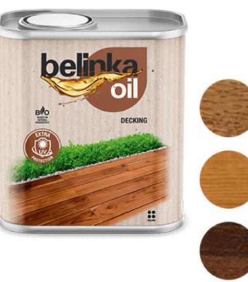 Prekės „Alyva medienai Belinka Oil Decking NR203 2,5 l tikmedis“ paveikslėlis