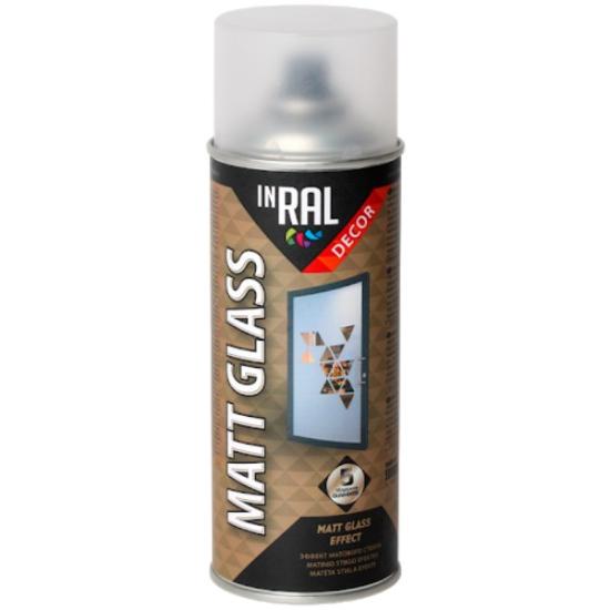 Prekės „Dažai aerozoliniai INRAL DECOR MATT GLASS 400 ml“ paveikslėlis