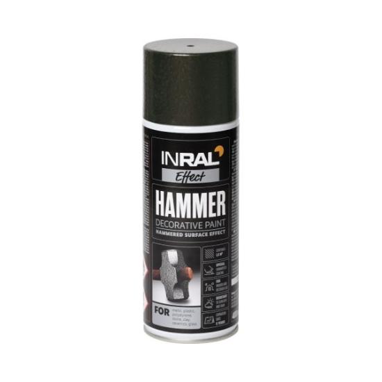 Prekės „Dažai aerozoliniai INRAL DECOR HAMMER antracito spalvos 400 ml“ paveikslėlis