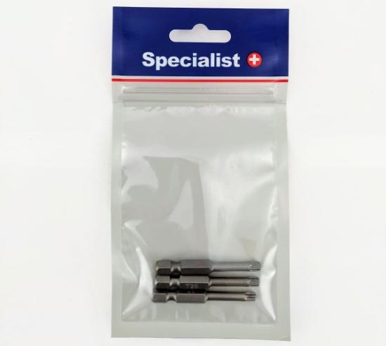 Prekės „Antgaliai suktuvui T30 50mm 3vnt Specialist+“ paveikslėlis