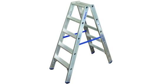 Prekės „Kopėčios aliuminės 2 x 5 pakopų 1,2 x 2,7 m Stabilo Krause 124739“ paveikslėlis