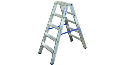 Prekės „Kopėčios aliuminės 2 x 5 pakopų 1,2 x 2,7 m Stabilo Krause 124739“ paveikslėlis