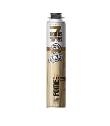 Prekės „Montavimo putos Fome Flex 7 Doors & Windows, elastingos pistoletinės, 750 ml“ paveikslėlis