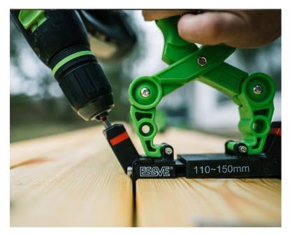 Prekės „Įrankis terasos sraigtams 110-150 mm V4 HDS Essve 701515“ paveikslėlis
