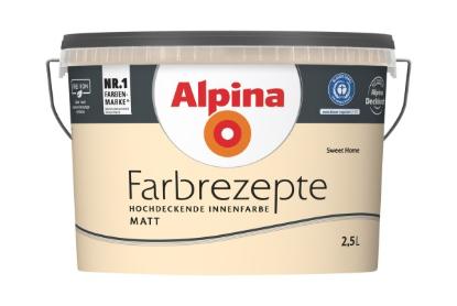 Prekės „Dažai matiniai Alpina AP FARBR Sweet Home 2,5 l“ paveikslėlis